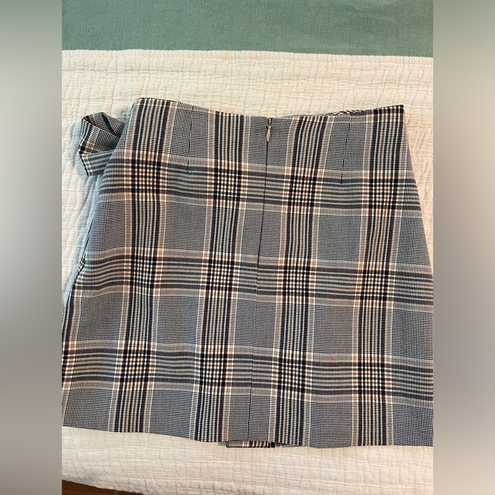 Wilfred tartan skirt size 2